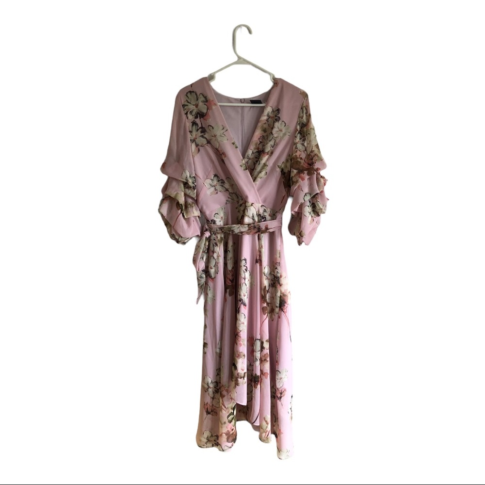 GABBY SKYE SIZE 8 floral dress